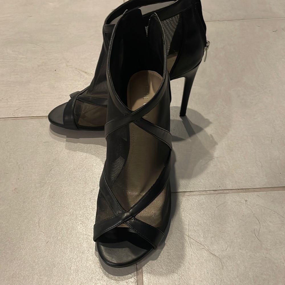 Nine West Heel Zip 9 Mesh siding